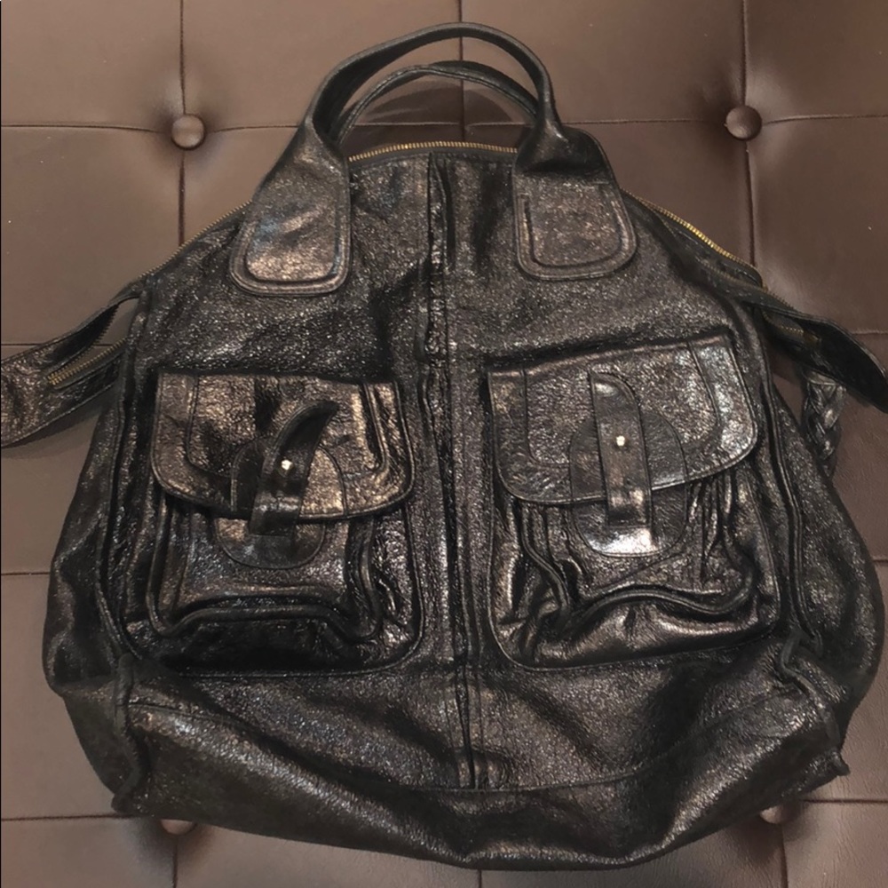 BULGA Black Tote Bag